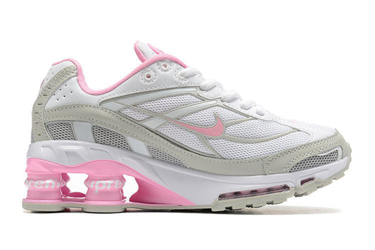 Supreme x Nike Shox 2 White/Pink
