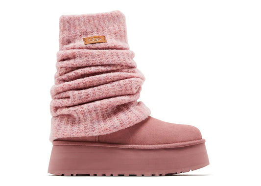 LEGWARMER 'PINK DAWN' BOOTS